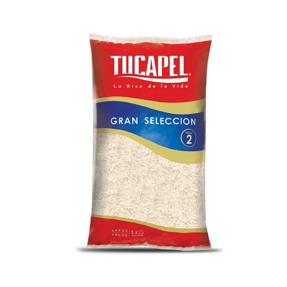ARROZ GRAN SELECCIÓN GRADO 2 TUCAPEL 10X1 KG
