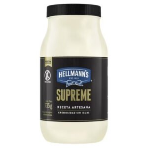 MAYONESA SUPREME PREMIUM HELLMANNS 12X735GR