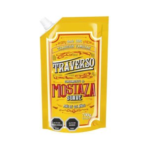 MOSTAZA SUAVE VINTAGE TRAVERSO DP 12X700 GR