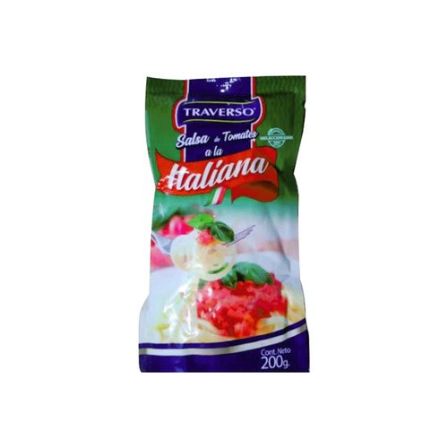 SALSA TOMATE ITALIANA TRAVERSO 36X200 GR