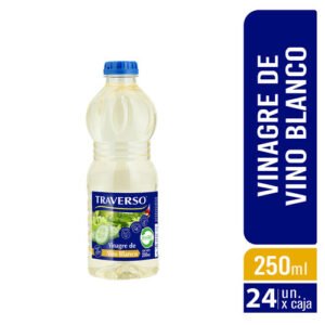 VINAGRE BLANCO TRAVERSO 24X250ML