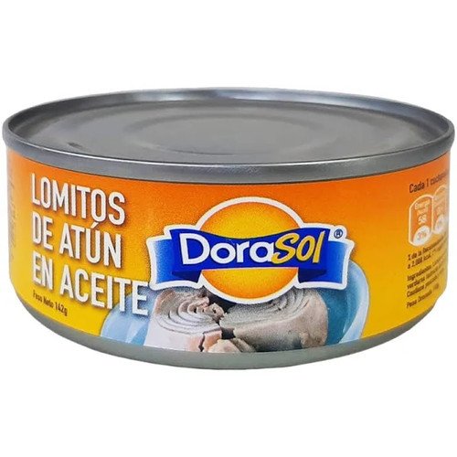 ATUN LOMITO EN ACEITE DORASOL 48X142 GR