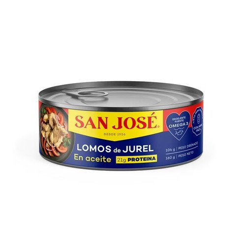 JUREL LOMO EN ACEITE SAN JOSE 48X160GR