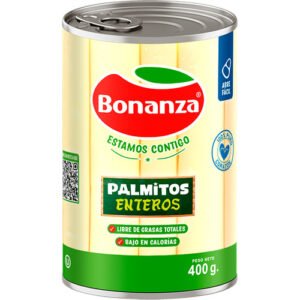 PALMITOS ENTEROS BONANZA 24X400 GR