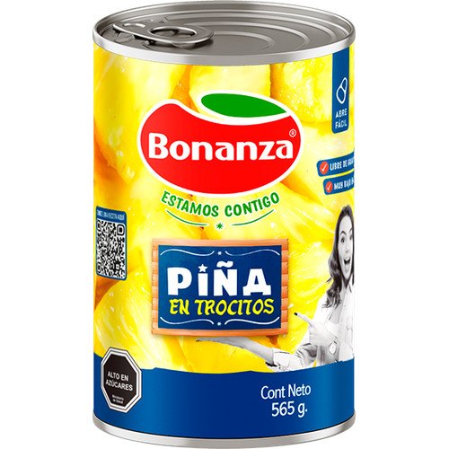 PINAS EN TROCITOS BONANZA 24X565 GR