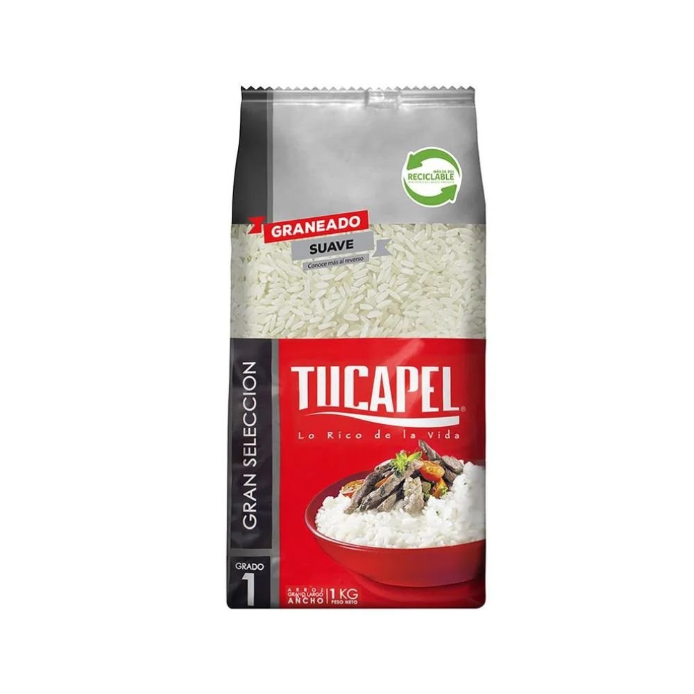 ARROZ GRAN SELECCIÓN GRADO 1 TUCAPEL 10X1 KG