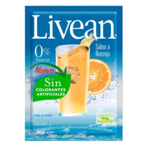 JUGO EN POLVO NARANJA LIVEAN CN 10X7G