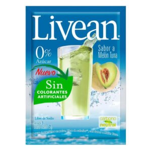 JUGO EN POLVO MELON TUNA LIVEAN NAC CN 10X7G
