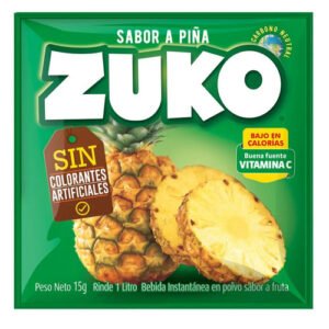 JUGO EN POLVO PIÑA ZUKO 10X15G