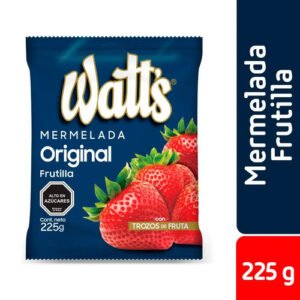 MERMELADA FRUTILLA WATTS 12X225GR