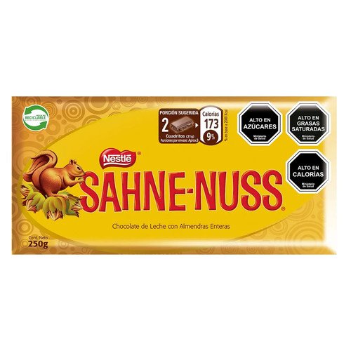 CHOCOLATE SAHNE NUSS 15X250 GR