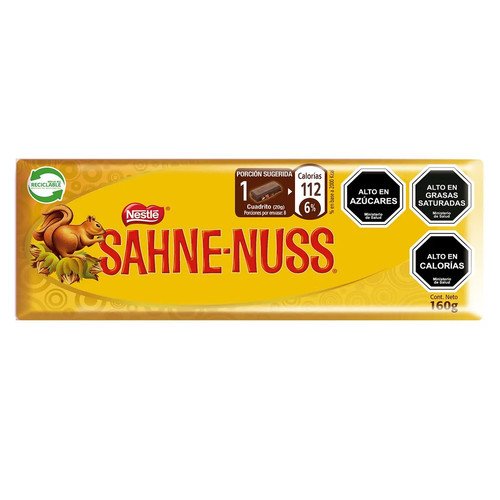 CHOCOLATE SAHNE NUSS 21X160 GR