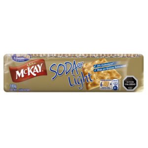 GALLETA SODA LIGHT MCKAY 20X180 GR