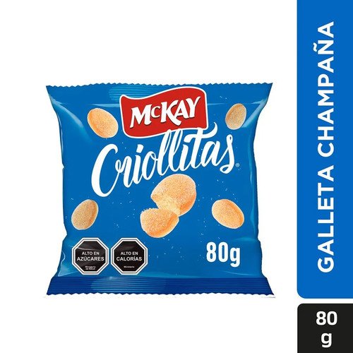 GALLETAS CRIOLLITAS MC KAY 28X80GRS