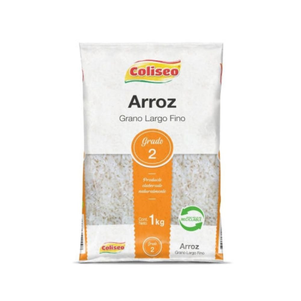 ARROZ GRANO LARGO GRADO 2 COLISEO 10X1 KG