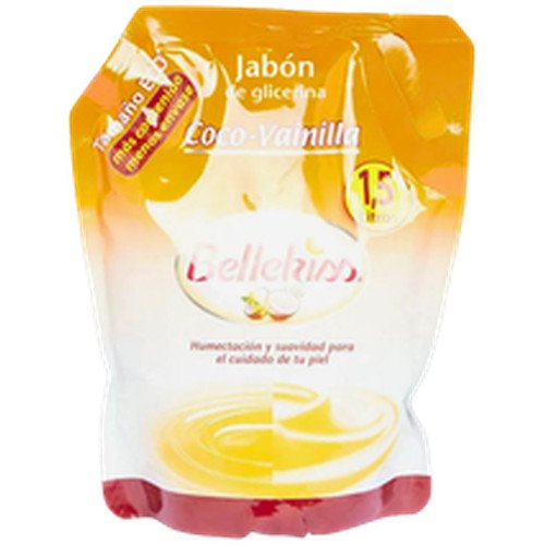 JABON COCO VAINILLA D/P BELLEKISS 8X1.5 LT