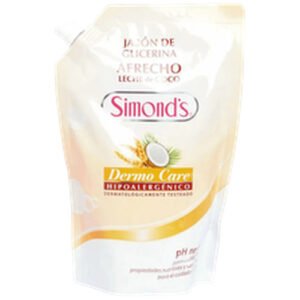 JABON AFRECHO LECHE COCO SIMONDS 8X750ML