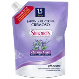 JABON DERMO CREMOSO DOYPACK SIMONDS 8X1.5LT