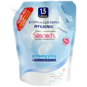 JABON DERMO HYGIENIC DOYPACK SIMONDS 8X1.5LT