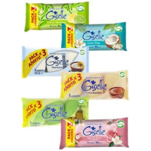 JABON GISELLE AROMO TOILETTE PACK X3 20X270GRS