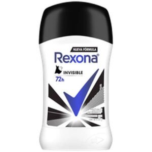 DESODORANTE STICK INVISIBLE WOMEN REXONA 12X50 GR