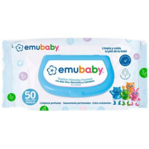 TOALLITAS HUMEDAS EMU WIPES 20X50UNDS