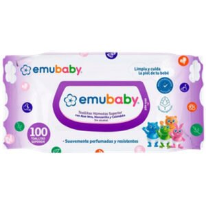 TOALLA HUMEDA SUPERIOR EMUWIPES 3X100UN
