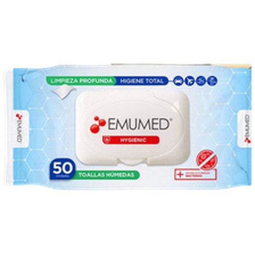 TOALLA HUMEDA LIMPIEZA EMUMED 24X50HJS