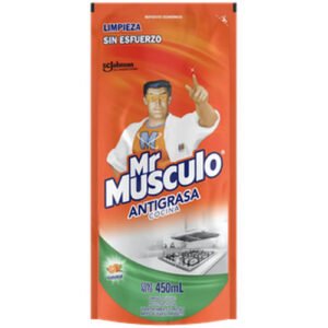 ANTIGRASA NARANJA DP MR. MÚSCULO 12X450CC