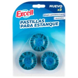PASTILLA PARA ESTANQUE EXCELL 24X3UN
