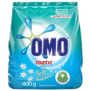 DETERGENTE MATIC POLVO ALOE VERA BLS OMO 30X400 GR