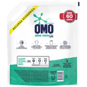 DETERGENTE MULTIACCION SOFT ALOE D/P OMO 4X3 LT