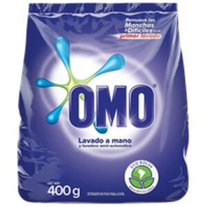 DETERGENTE MULTIACCION LAVADO A MANO OMO 30X400GR
