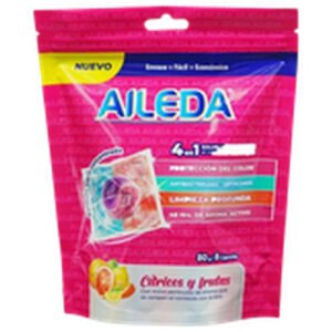 DETERGENTE CAPS SACHET CITRICO AILEDA 80GRX80