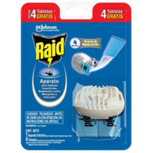 RAID ELÉCTRICO APARATO ZANCUDOS 6X1UN