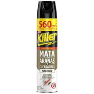 INSECTICIDA KILLER ARANA/CUCARA S/OLOR 12X560CC