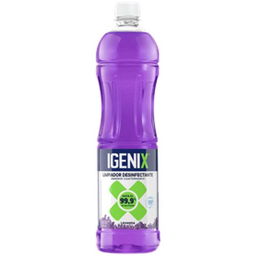 LIMPIADOR DESINFECTANTE LAVANDA IGENIX 10X900 ML