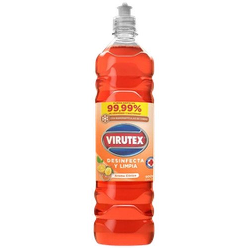 LIMPIADOR DESINFECTANTE CITRICO VIRUTEX 12X900 ML