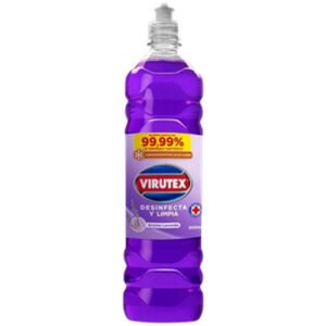 LIMPIADOR DESINFECTANTE LAVANDA VIRUTEX 12X900 ML