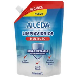 RECARGA DOYPACK LIMPIA VIDRIO AILEDA 12X1LT