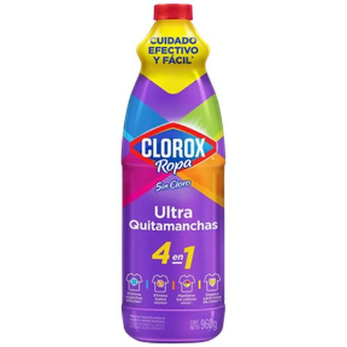 CLORO ROPA COLOR CLOROX 12X960 ML