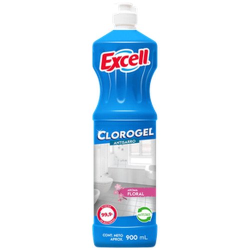 CLORO GEL FLORAL EXCELL 12X900 CC