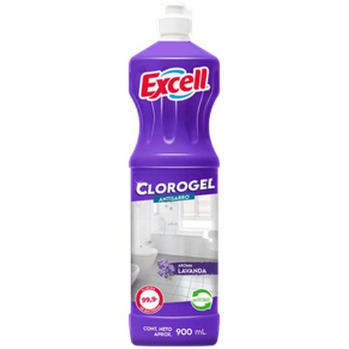 CLORO GEL LAVANDA EXCELL 12X900 CC