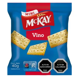 GALLETAS MINI VINO MC KAY 42X40GR