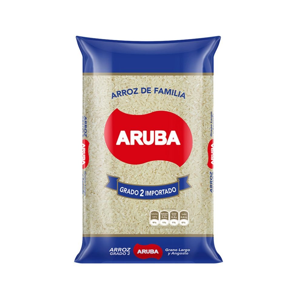 ARROZ ARUBA IMPORTADO G2 10X900GRS