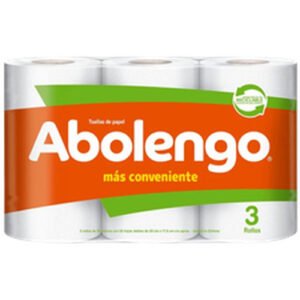 TOALLA PAPEL MINI ABOLENGO 8X3 ROLLOS