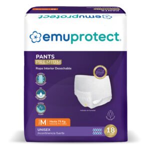 PANAL PANTS ADULTO M EMUMED 4X18 UN