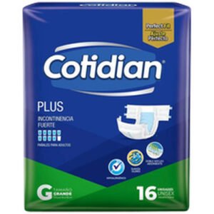 PANAL ADULTO COTIDIAN PLUS G 4X16UN
