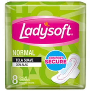 TOALLA FEMENINA NORMAL LADYSOFT 12X16 UN