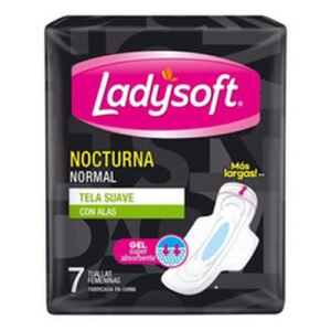 TOALLA FEMENINA NORMAL NOCTURNA LADYSOFT 24X7 UN